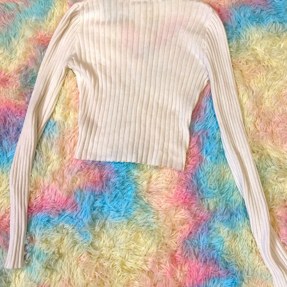 White Fitted blouse - Picture 4 of 4